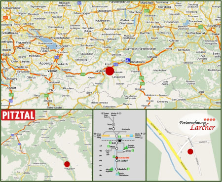anreise ferienwohnung pitztal larcher st. leonhard