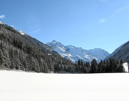 ferienwohnung larcher pitztal ausblick